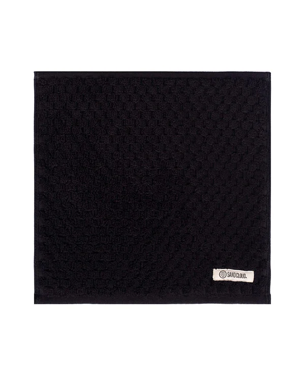 Atom Washcloth Bath Bundle - Black - 6 Pack - Image 3
