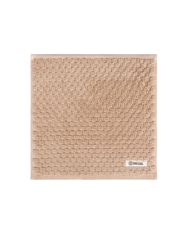 Atom Washcloth Bath Bundle - Sand - 6 Pack - Image 3