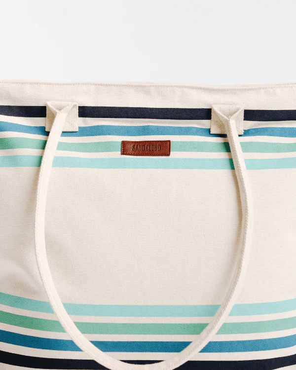 Border Classic Stripe Beach Tote - Image 5