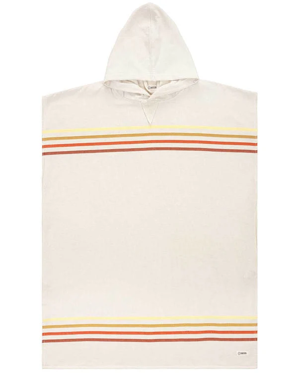 Border Classic Stripe Poncho Natural - Image 7