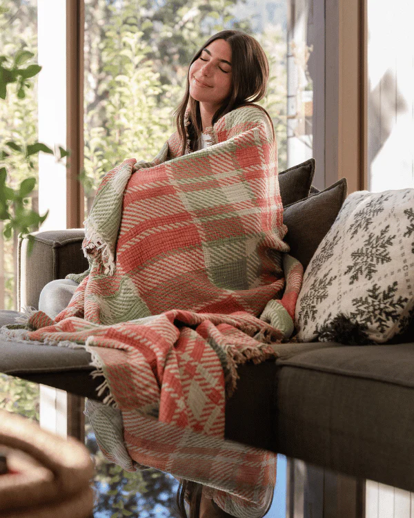 Christmas Plaid - PARTY BLANKET™ - Image 8