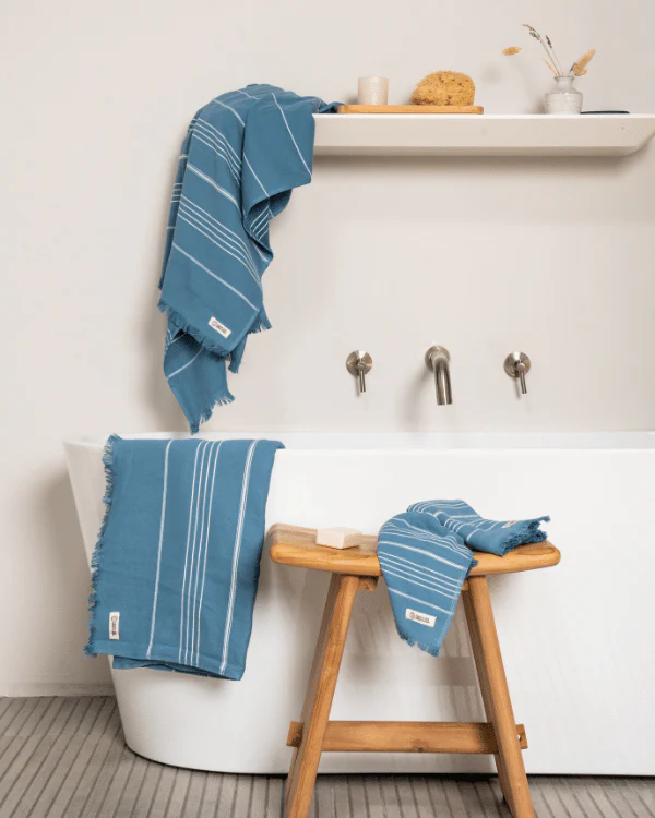 Classic XL Bath Bundle - Slate Blue - Image 2