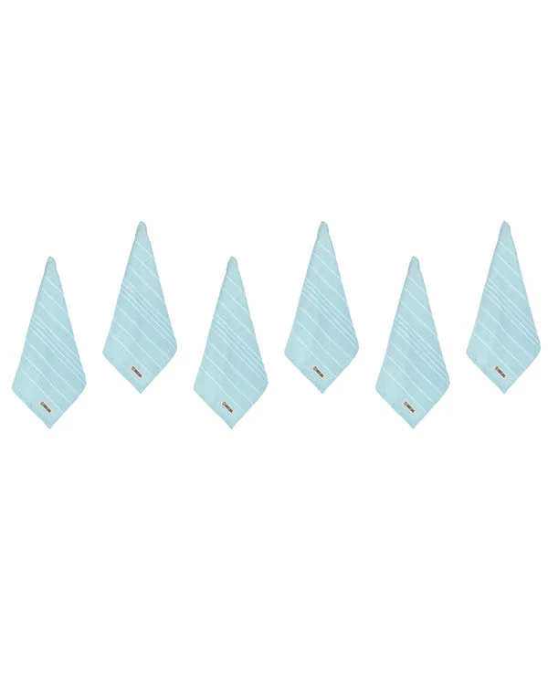 Classic Bath Washcloth Bundle 6 Pack - Seaglass - Image 4