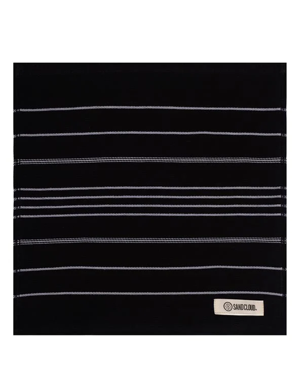 Classic Bath Washcloth Bundle- 6 Pack - Black - Image 3