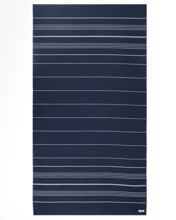 Classic Fringeless XL Bath Bundle - Navy - Image 2