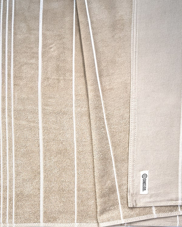 Classic Fringeless XL Bath Bundle - Sand - Image 8