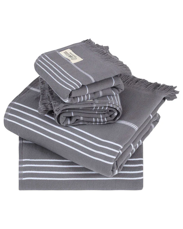 The Classic XL Bath Bundle - Grey - Image 10