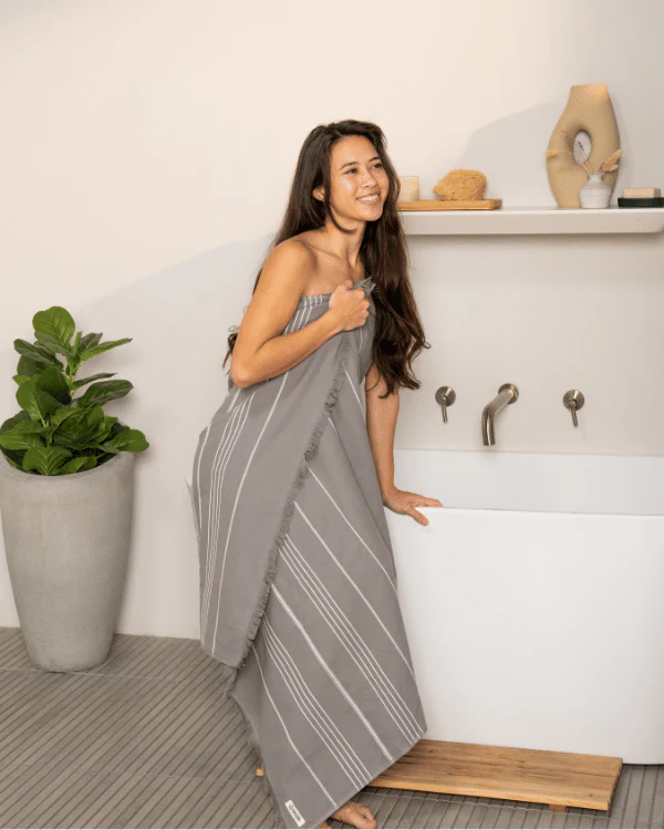 The Classic XL Bath Bundle - Grey - Image 7