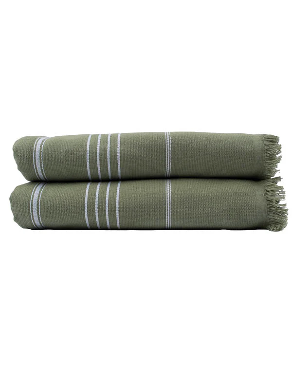 Classic XL Bath Bundle 2 Pack - Hedge Green - Image 12