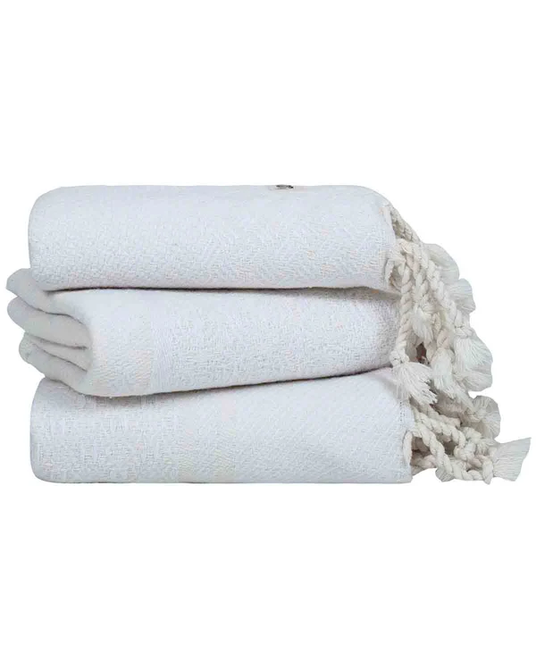Cyperus Mixed Bundle Natural - 1 Towels Set, 1 Apron, 1 Pot Holder Set - Image 4