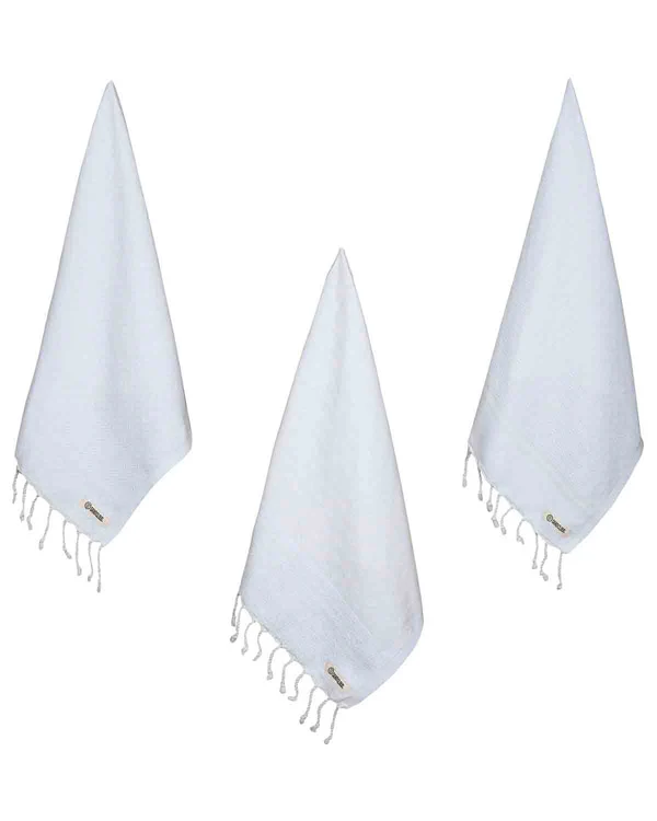 Cyperus Mixed Bundle Natural - 1 Towels Set, 1 Apron, 1 Pot Holder Set - Image 5