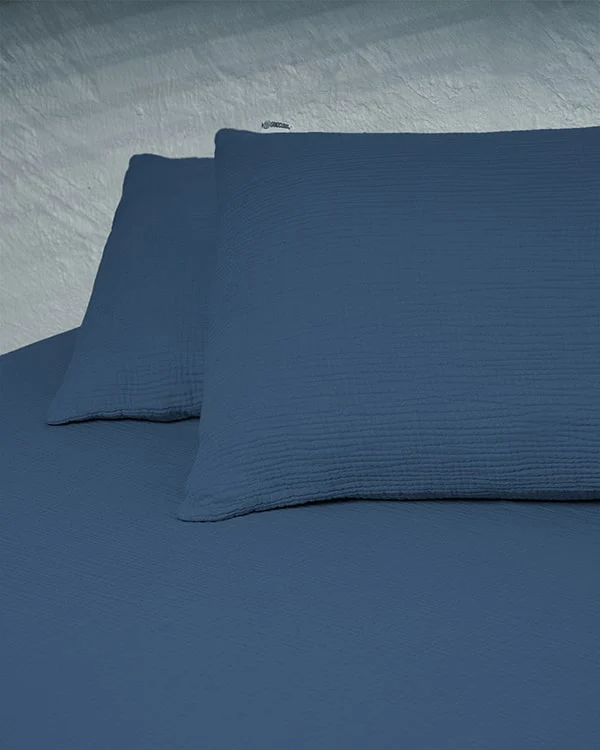 Dark Denim Bedding Set - Queen - Image 7