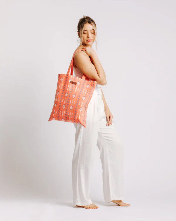 Diamond Mudcloth Everyday Tote - Image 5