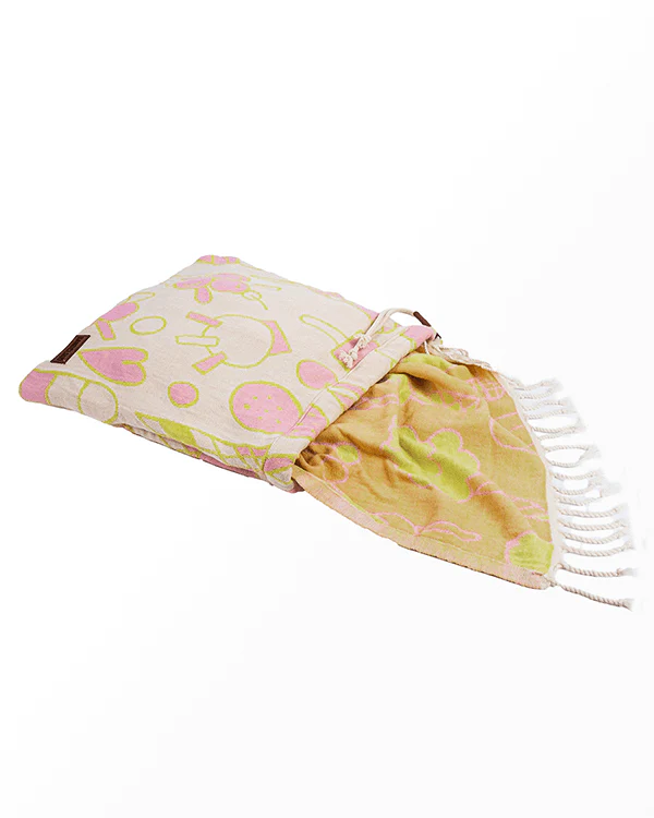 Ice Cream Towel Bag  - Natural - Image 8