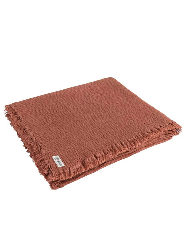 Lara Terracotta - PARTY BLANKET™ - Queen - Image 12