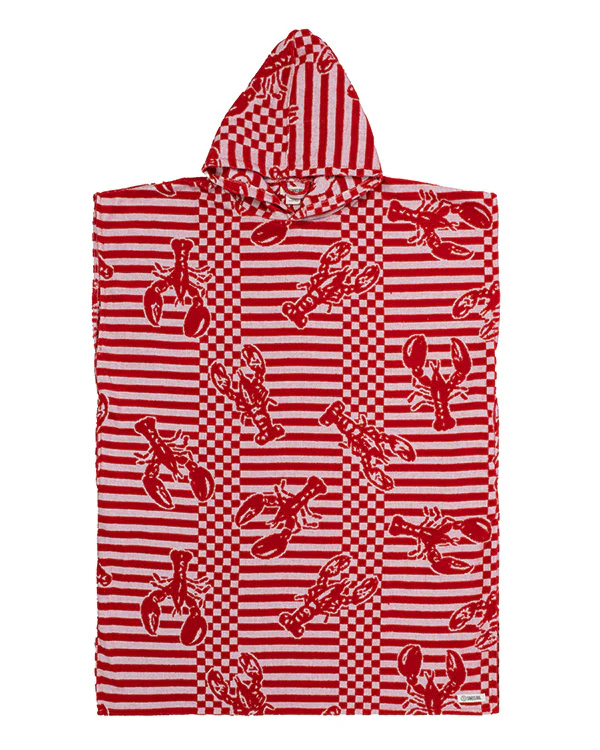 Lobster Hooded Poncho - Image 2