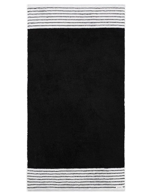 Micro Stripe Bath Bundle - 2 Pack - Black - Image 2