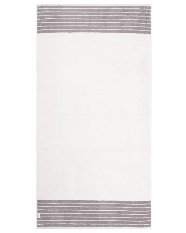 Micro Stripe Bath Bundle - 2 Pack - Grey - Image 3