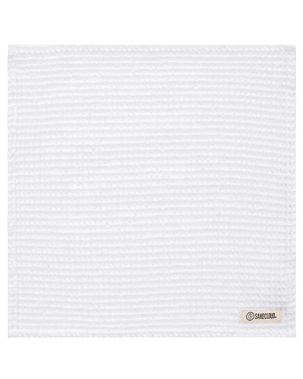 Micro Waffle Bath Washcloth Bundle - 6 Pack - White - Image 3