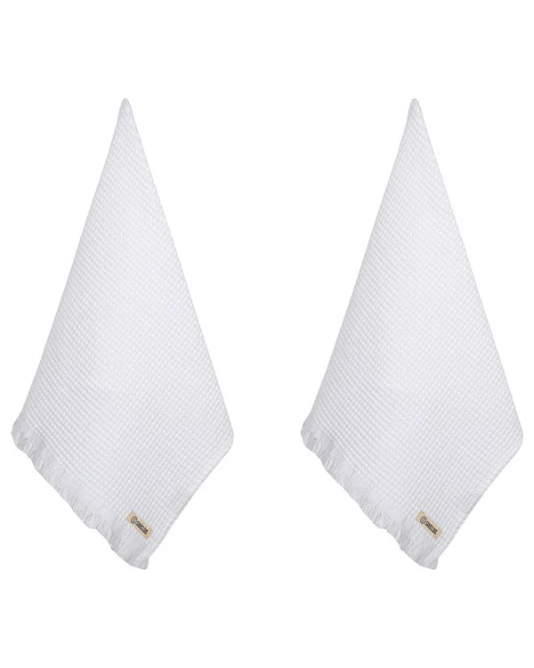 Micro Waffle XL Bath Bundle - White - Image 7
