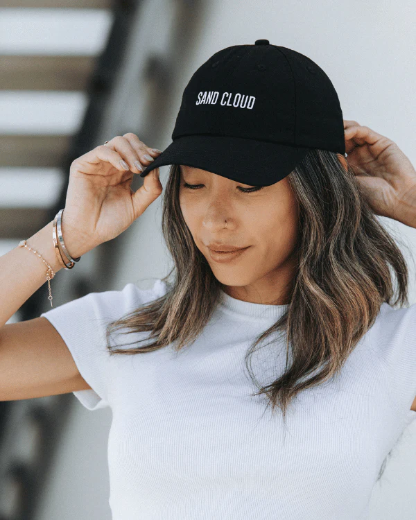 Sand Cloud Dad Hat Black - Image 2