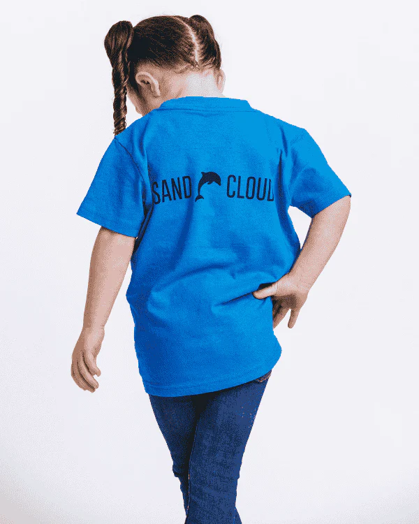 SC Dolphin Kids Tee - Sapphire Blue - Image 3