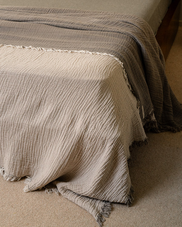 Senna  Melange PARTY BLANKET™ - Beige - King - Image 2