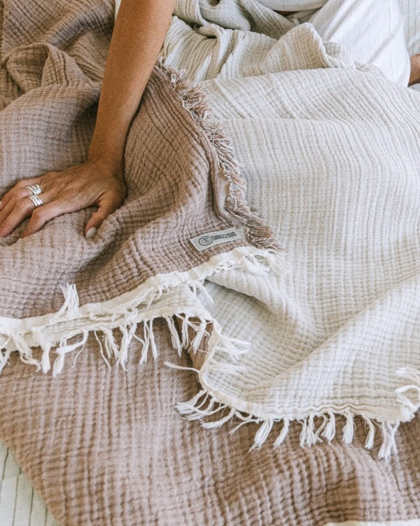 Senna Taupe - PARTY BLANKET™ - Queen - Image 3