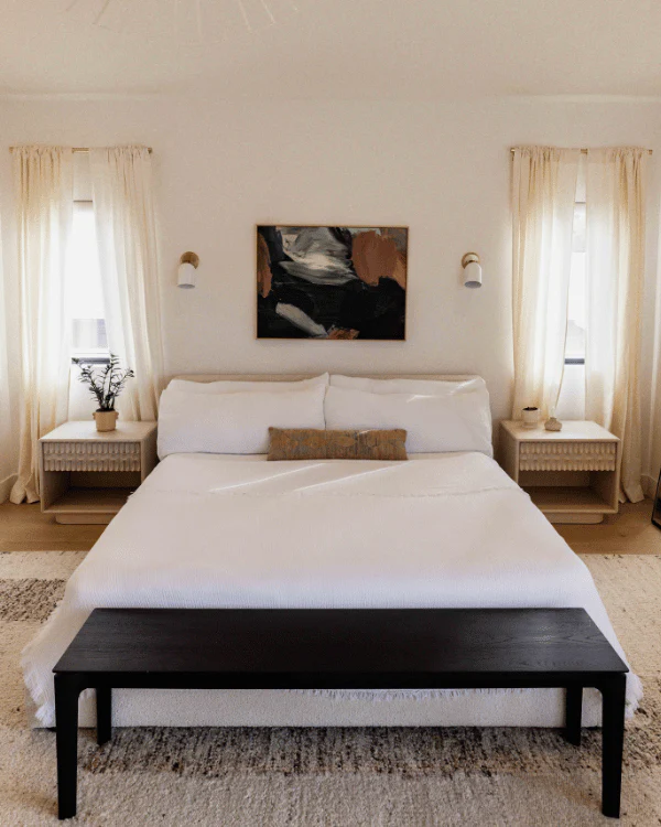 Sonoran Fitted Sheet - White - Image 8