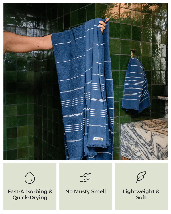 The Classic XL Bath Bundle - Grey - Image 3