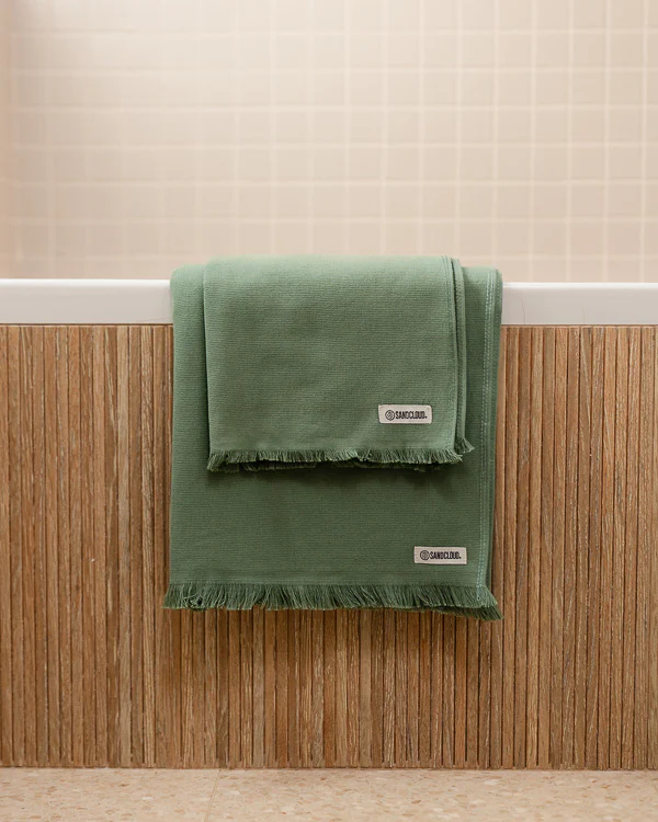 Terra XL Bath Bundle - Hedge Green - Image 2