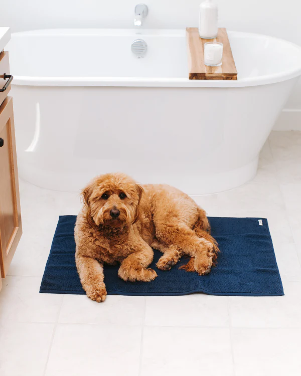 Willow Bath Mat - Deep Ocean - Image 2